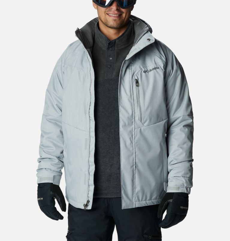 Men’s Alpine Action Insulated Ski Jacket - Tall, Color: Columbia Grey, image 11