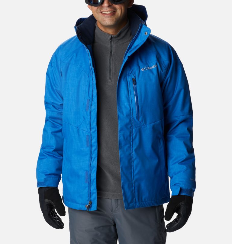 Columbia men's alpine action cheap jacket graphite & super blue