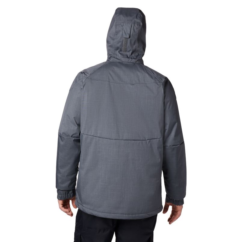 Men’s Alpine Action Insulated Ski Jacket - Big, Color: Graphite, Super Blue, image 2