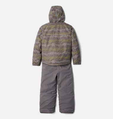Buga&trade; Set Junior Buga&trade; Set | 023 | XS, City Grey Dot Scape Print, Columbia Grey, back
