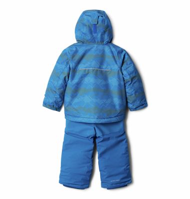 Buga&trade; Set Junior Buga&trade; Set | 023 | XS, Brt Indigo Dot Scape Print, Brt Indigo, back