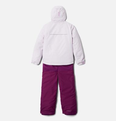 Buga&trade; Set Junior Buga&trade; Set | 023 | XS, Pale Lilac Sparklers Print, Pale Lilac, back