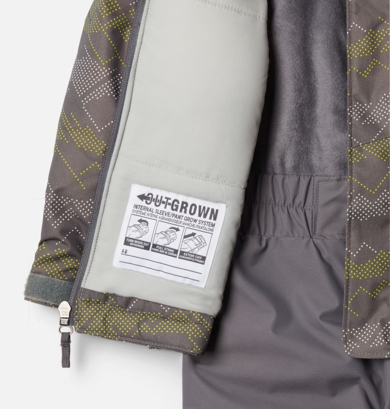 Buga Set | 023 | 4T, Color: City Grey Dot Scape Print, Columbia Grey, image 3
