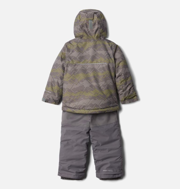 Buga Set | 023 | 4T, Color: City Grey Dot Scape Print, Columbia Grey, image 2