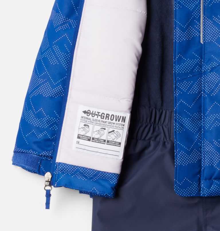 Buga Set | 410 | 4T, Color: Lapis Blue Dot Scape Print, Pale Lilac, image 3