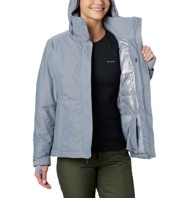 columbia women's alpine action omni heat jacket plus size