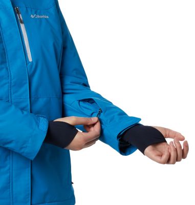 columbia women's alpine action omni heat jacket plus size