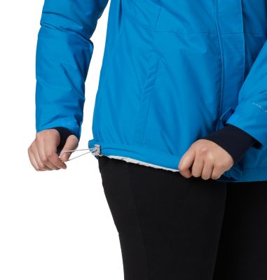 columbia plus size omni heat jacket