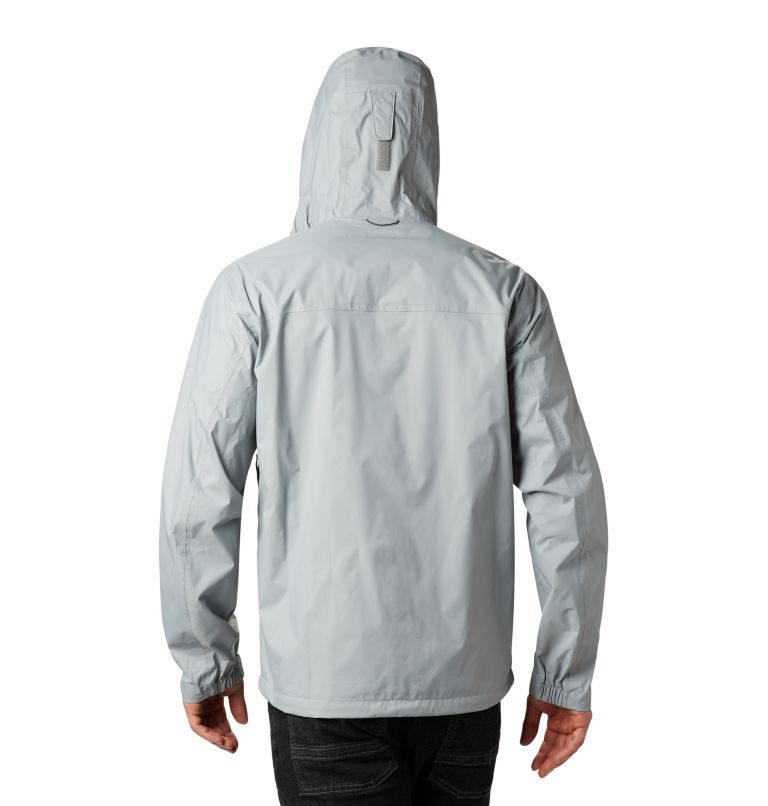 Men's EvaPOURation Rain Jacket, Color: Columbia Grey, image 2