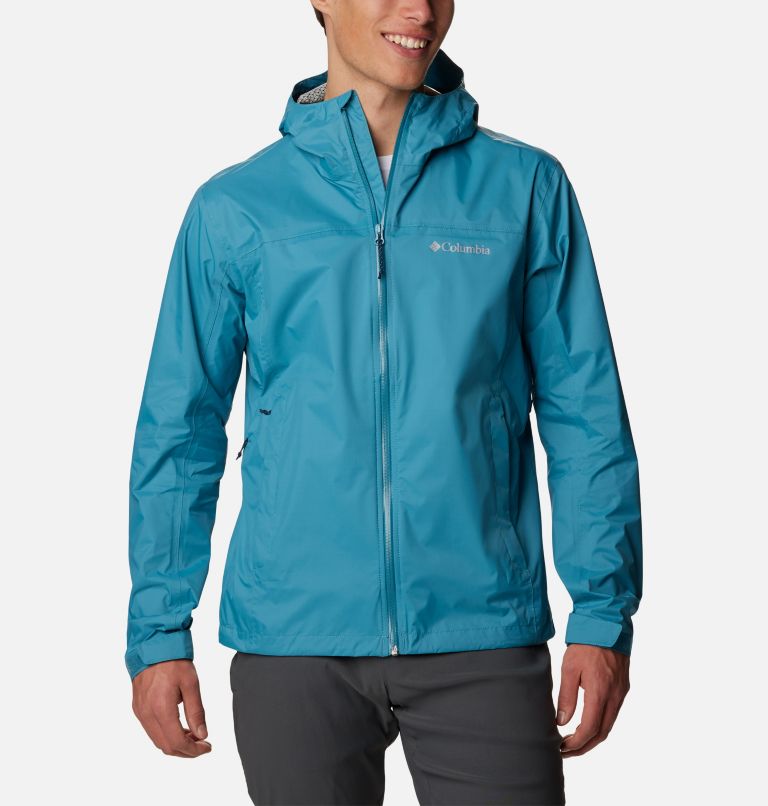 Thumbnail: Men's EvaPOURation Rain Jacket, Color: Shasta, image 1