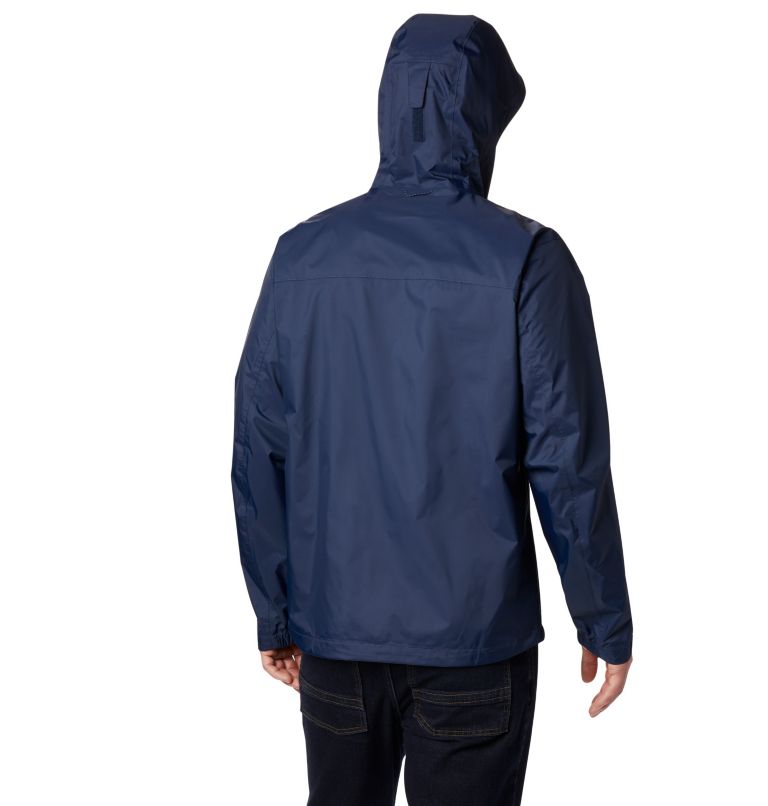 Men's EvaPOURation Rain Jacket, Color: Collegiate Navy, image 2