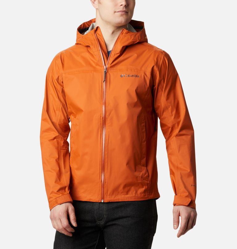 Men's EvaPOURation Rain Jacket, Color: Harvester, image 1