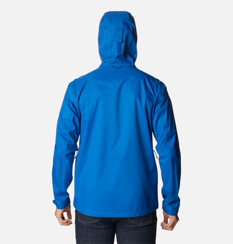 Thumbnail: Men’s EvaPOURation Waterproof Jacket, Color: Bright Indigo, image 2