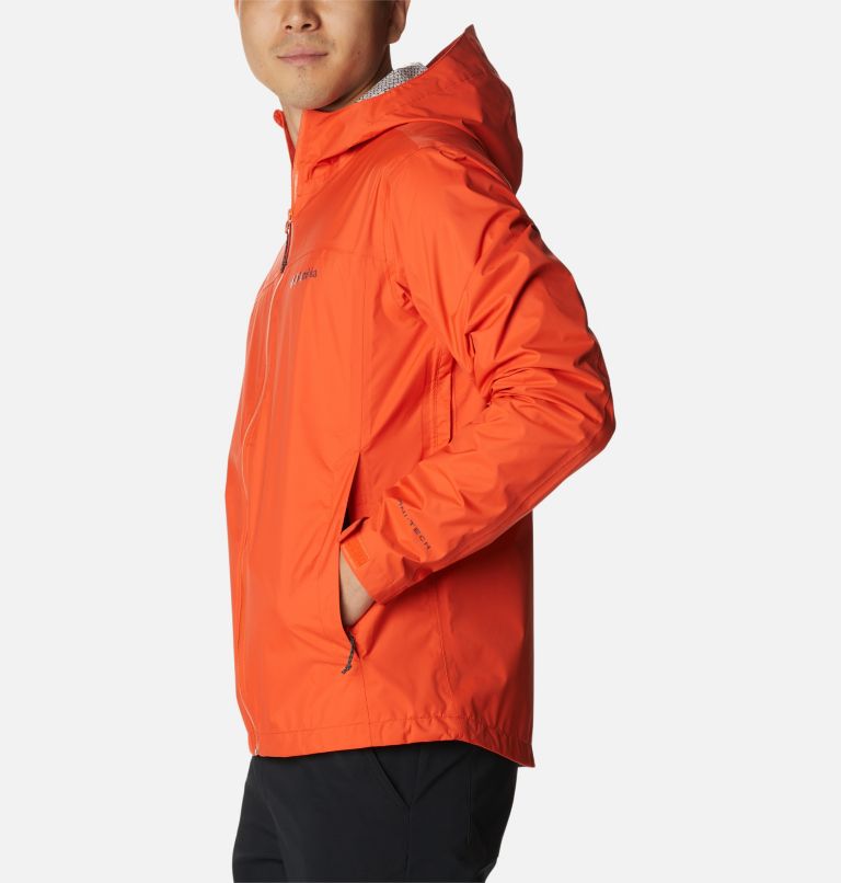 Men’s EvaPOURation Waterproof Jacket, Color: Red Quartz, image 3