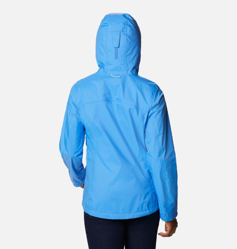Women’s EvaPOURation Rain Jacket, Color: Harbor Blue, image 2