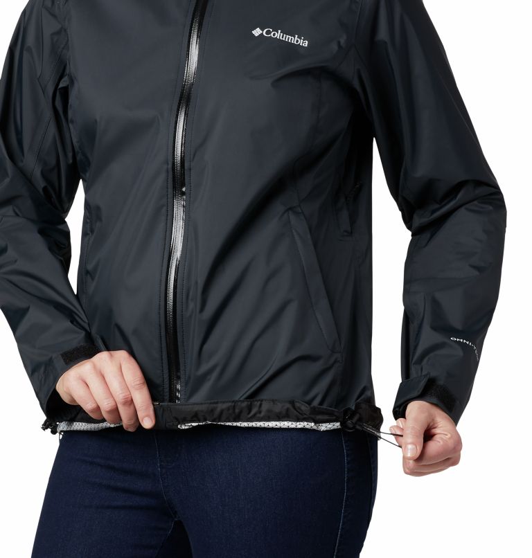 Women’s EvaPOURation Waterproof Jacket, Color: Black, image 4