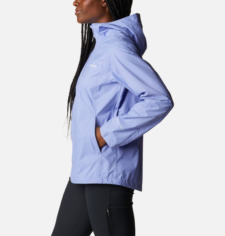 Women’s EvaPOURation Waterproof Jacket, Color: Serenity, image 3