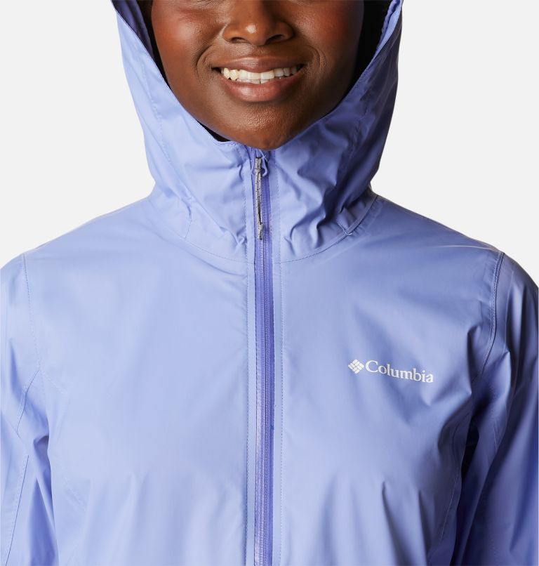 Women’s EvaPOURation Waterproof Jacket, Color: Serenity, image 4