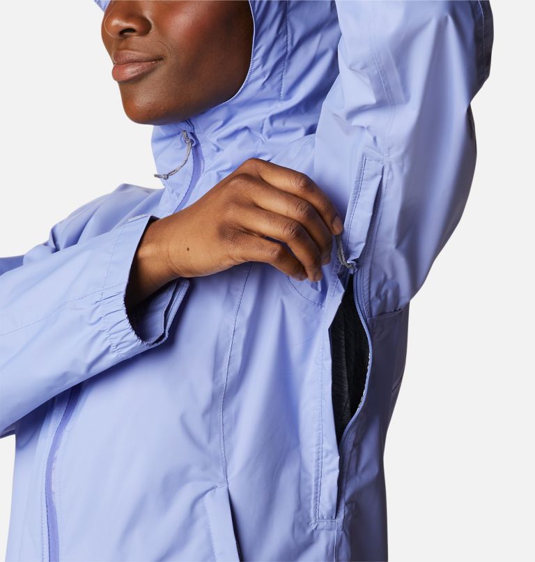 Women’s EvaPOURation Waterproof Jacket, Color: Serenity, image 6