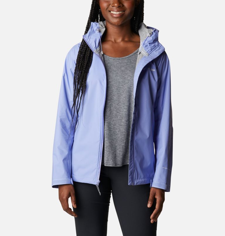 Women’s EvaPOURation Waterproof Jacket, Color: Serenity, image 9