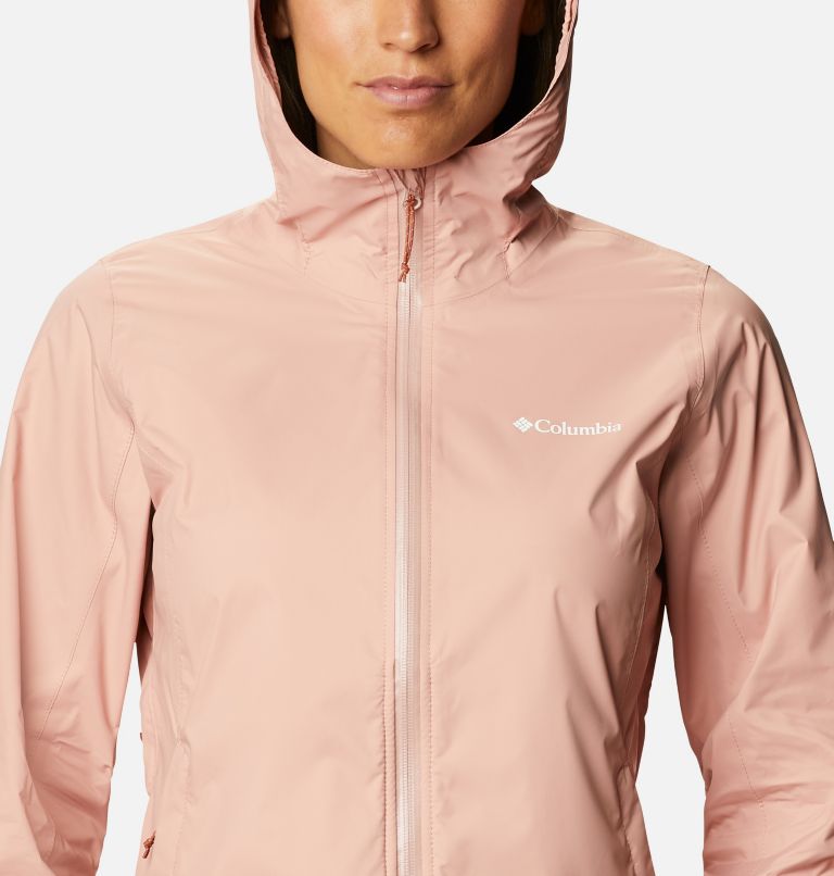 Thumbnail: Women’s EvaPOURation Waterproof Jacket, Color: Faux Pink, image 4