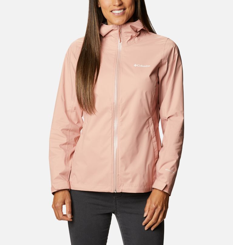 Thumbnail: Women’s EvaPOURation Waterproof Jacket, Color: Faux Pink, image 1