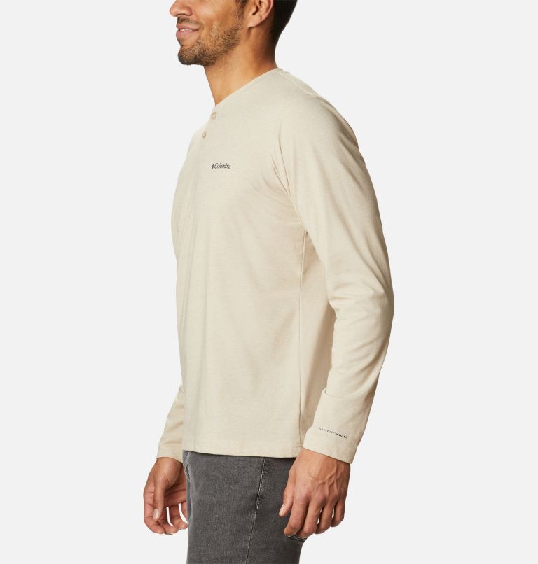 Men's Thistletown Park Henley - Tall, Color: Ancient Fossil Heather