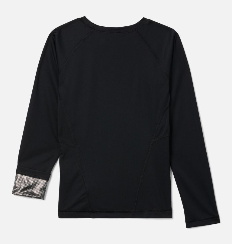 Kids’ Baselayer Midweight Crew 2, Color: Black, image 2