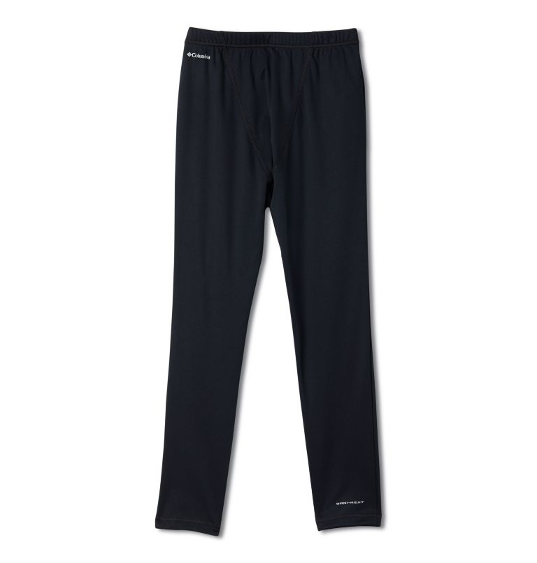Kids' Omni-Heat Midweight Baselayer Tights, Color: Black G, image 2