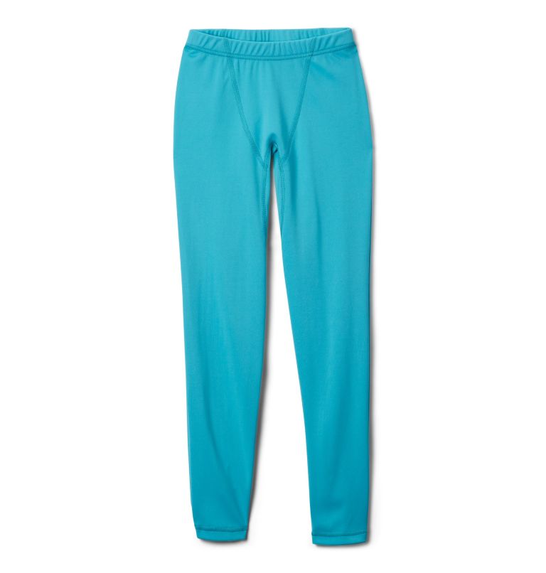 Kids' Omni-Heat Midweight Baselayer Tights, Color: Geyser, image 1