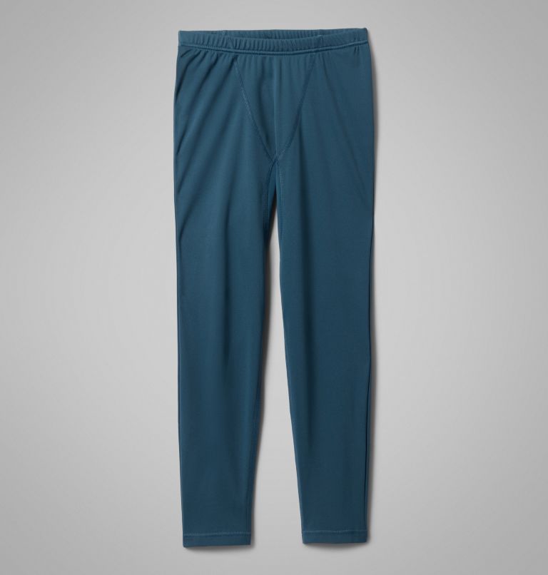 Kids' Omni-Heat Midweight Baselayer Tights, Color: Everblue, image 1