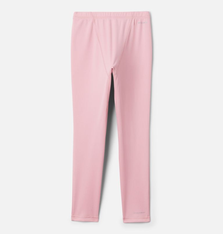 Kids' Omni-Heat Midweight Baselayer Tights, Color: Pink Orchid, image 2