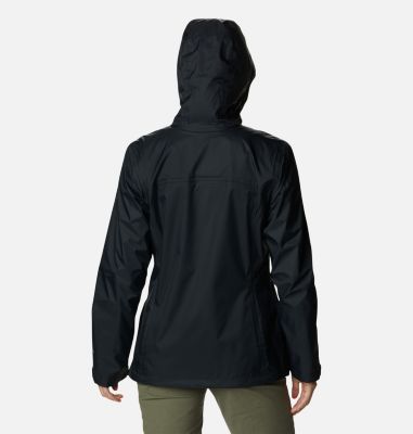 black columbia rain jacket