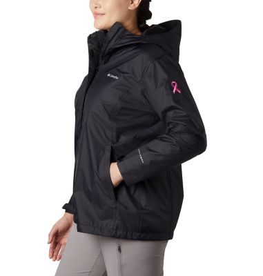 columbia breast cancer rain jacket