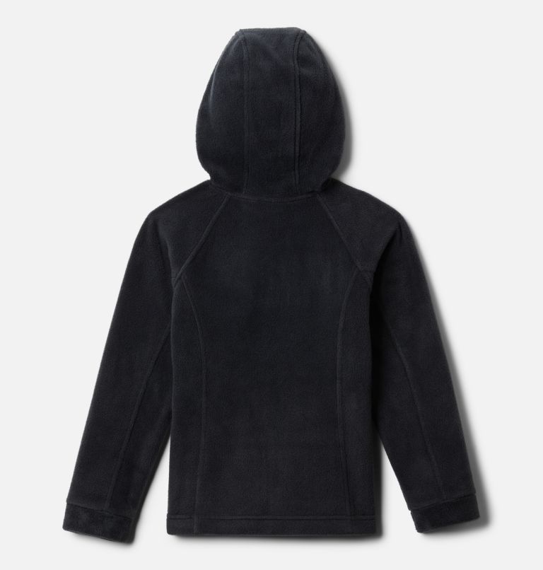 Girls' Benton Springs II Hooded Fleece Jacket, Color: Black, image 2