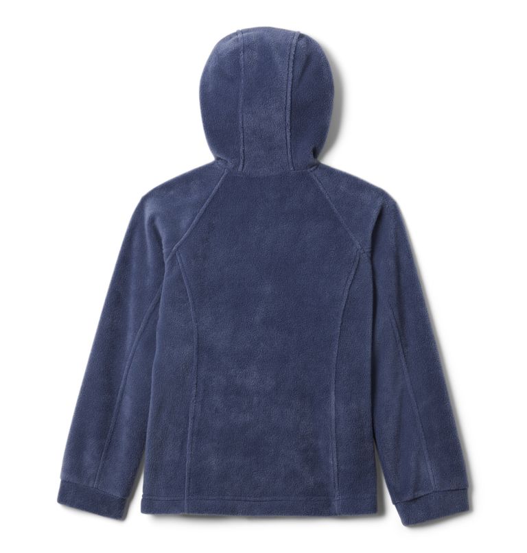 Girls' Benton Springs II Hooded Fleece Jacket, Color: Nocturnal, image 2