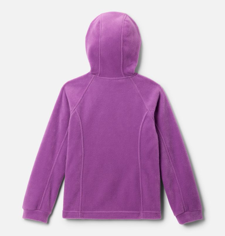 Girls' Benton Springs II Hooded Fleece Jacket, Color: Razzle, image 2