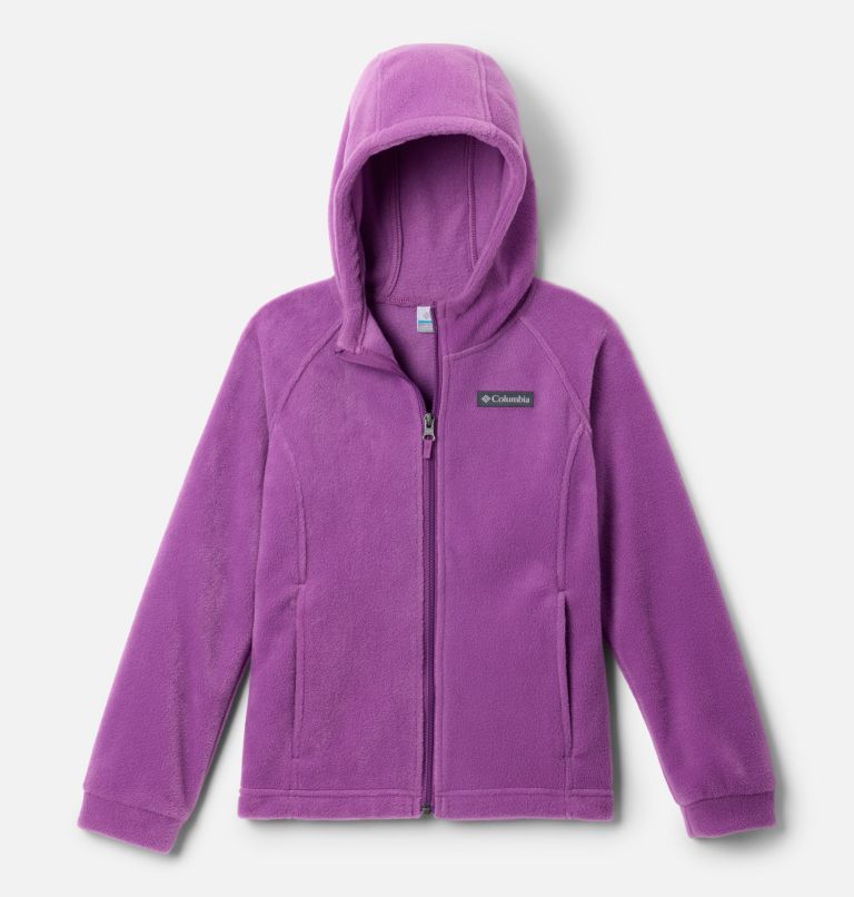 Girls' Benton Springs II Hooded Fleece Jacket, Color: Razzle, image 1