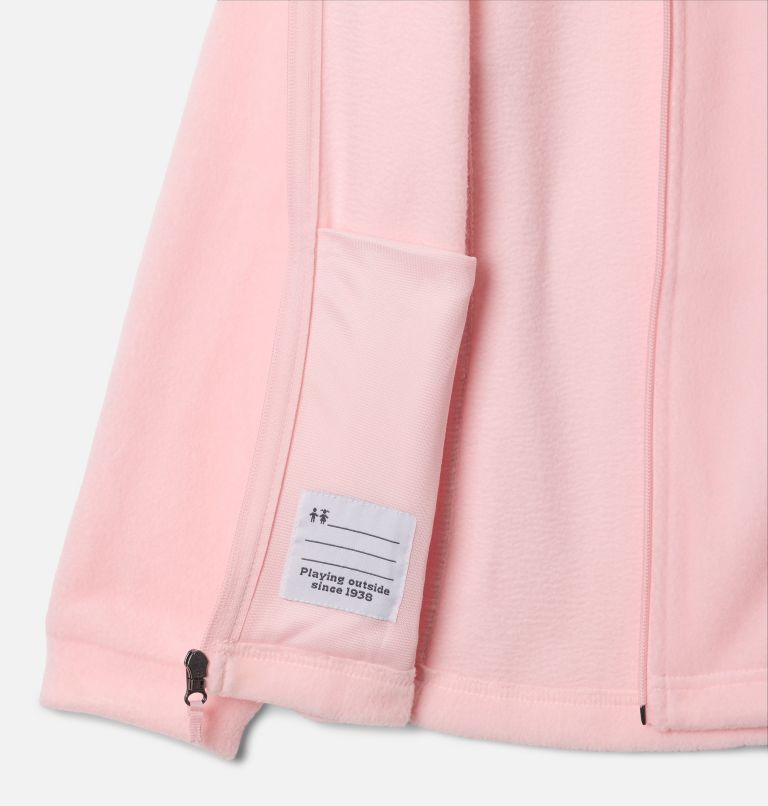 Girls' Benton Springs II Hooded Fleece Jacket, Color: Satin Pink, image 3