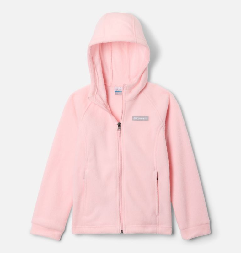 Girls' Benton Springs II Hooded Fleece Jacket, Color: Satin Pink, image 1