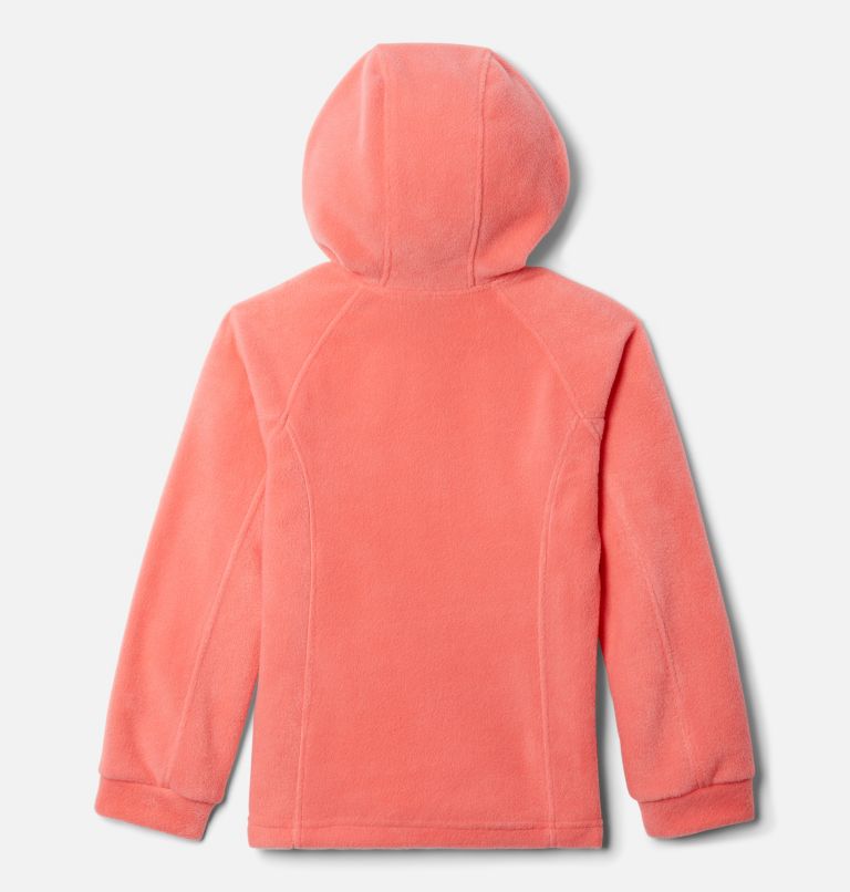 Thumbnail: Girls’ Benton Springs II Hooded Fleece Jacket, Color: Blush Pink, image 2
