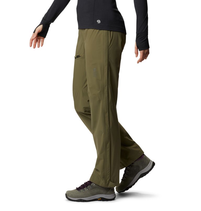 Pantalon Stretch Ozonic Femme, Color: Light Army, image 2