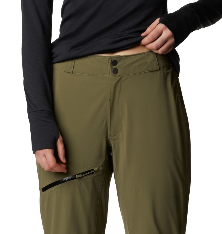 Women's Stretch Ozonic Pant, Color: Light Army, image 3