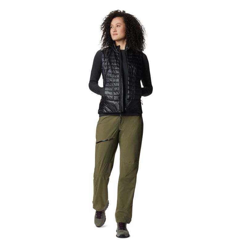 Pantalon Stretch Ozonic Femme, Color: Light Army, image 4