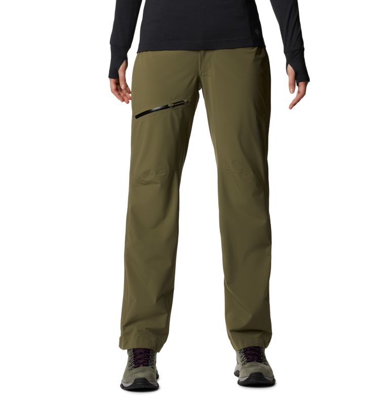 Pantalon Stretch Ozonic Femme, Color: Light Army, image 1