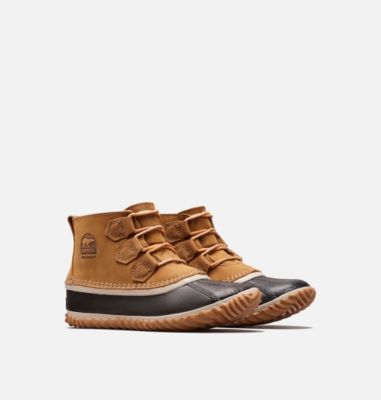 sorel leather duck boots