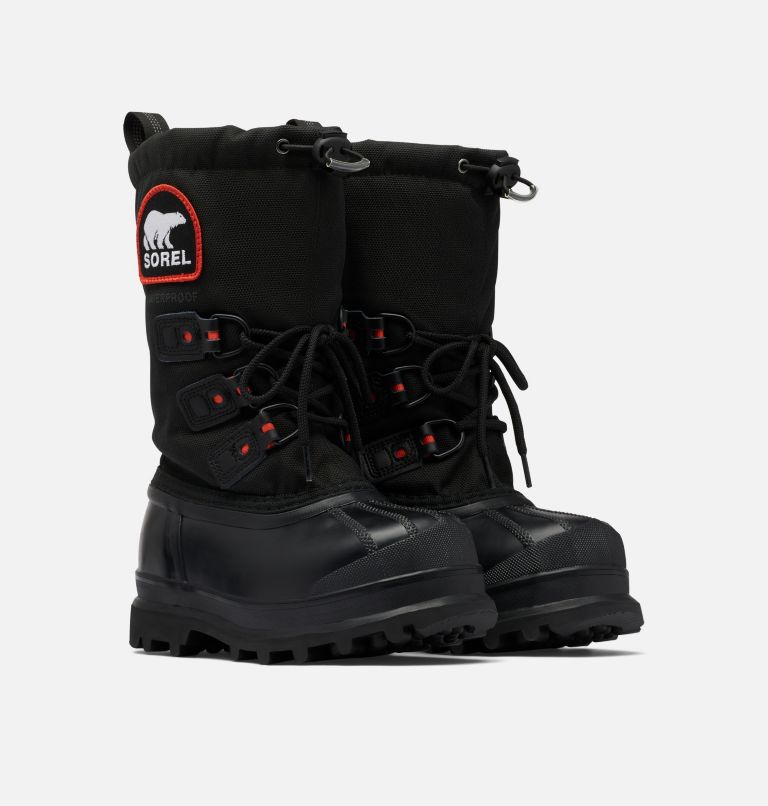glacier black venezia calf boots