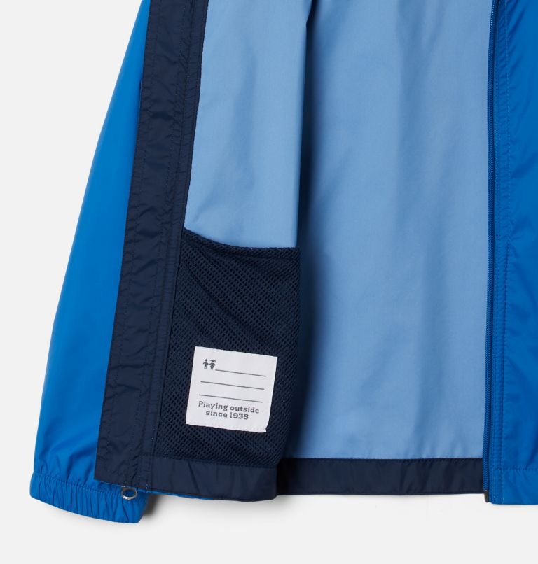 Boys’ Glennaker Jacket, Color: Bright Indigo, Collegiate Navy, image 3