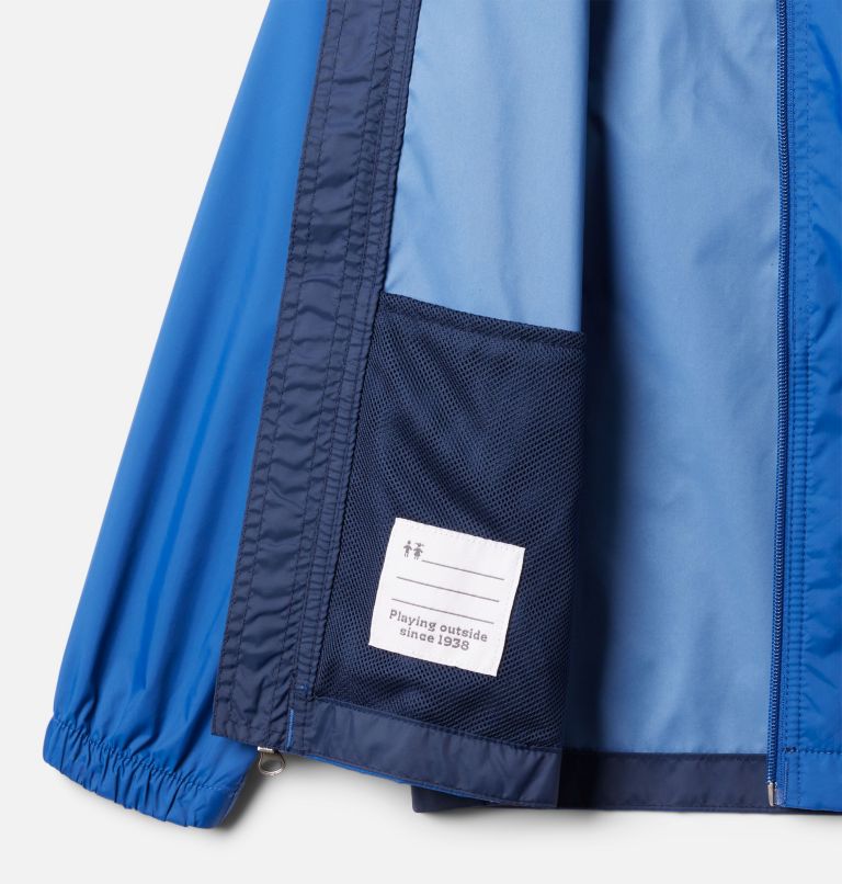 Boys’ Glennaker Jacket, Color: Mountain Blue, Collegiate Navy, image 3