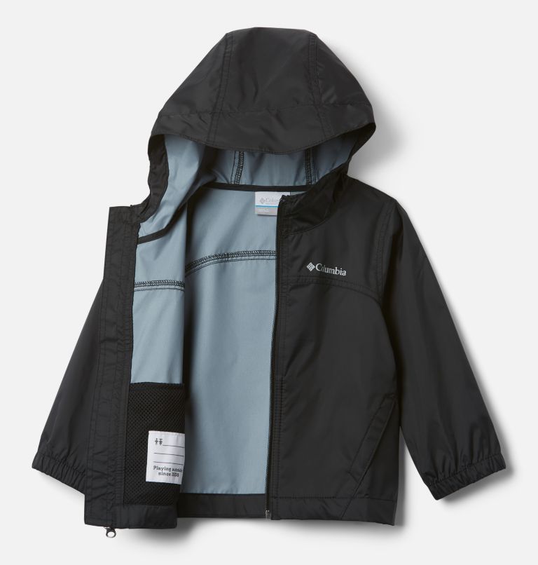 Boys’ Toddler Glennaker Rain Jacket, Color: Black, image 3